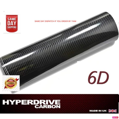 Black carbon fibre vinyl - 6d,