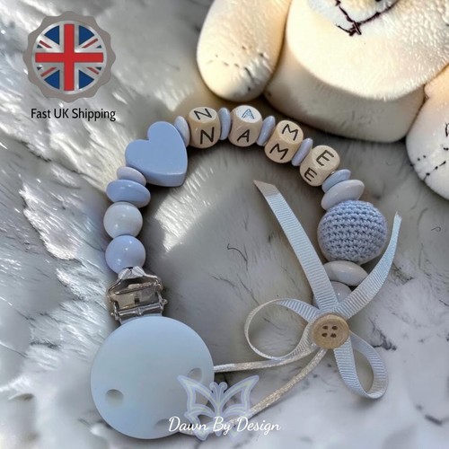 Wooden dummy clip - dummy, personalised