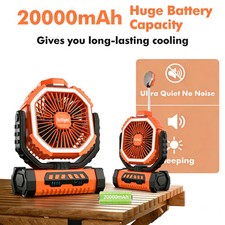 Rechargeable Camping Fan
