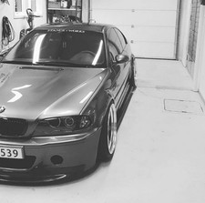 BMW E46 COUPE CONVERTIBLE MODELS M3 CSL style front bumper + lip