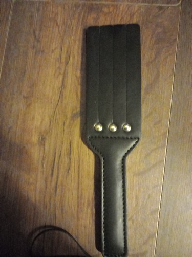 Black faux leather - faux,