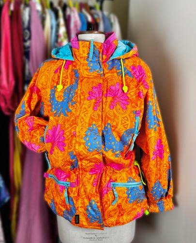 Vintage 1990s crazy print - crazy, ski