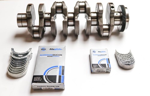Crankshaft and bearing kit - and,