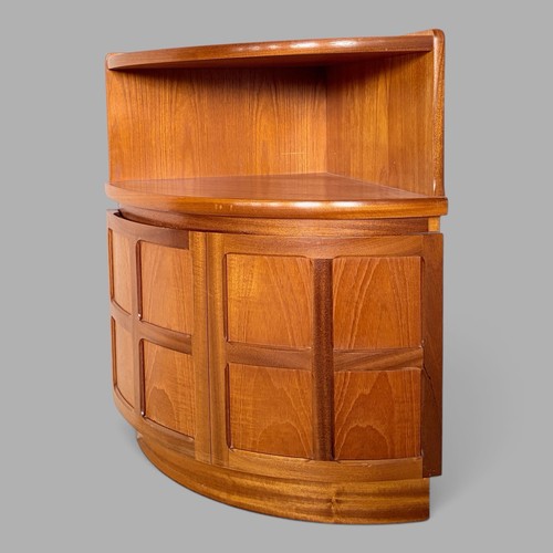 Nathan mid century teak corner - nathan,