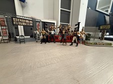 WWF Raw is War Official Ring Wrestling 1996, Trash talking stage, Entrance stage