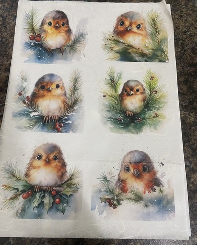 Rice paper for decoupage - for, baby