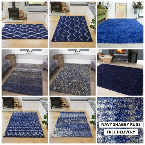Royal navy blue shaggy - navy,