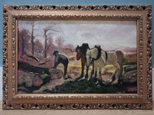 Beautiful Vintage Oil Painting