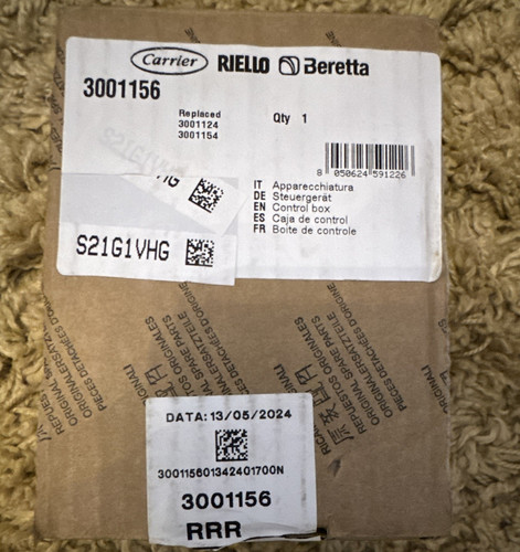 Riello control box - riello,
