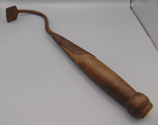 ANTIQUE SWAN NECK GARDEN HOE -