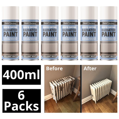 Brilliant white radiator - white,