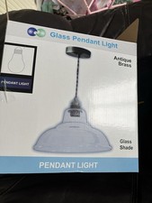 Glass Ceiling Pendant Light