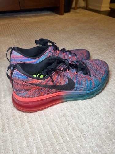 Nike flyknit air max blue - nike,
