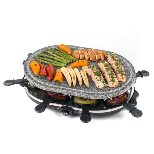 Electric stone raclette grill - electric,