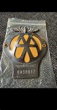 Rare AA Car Badge 1945-1957