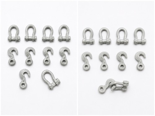 Model truck tow hooks - tow, &