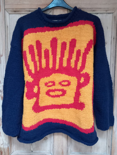 Vintage pachamama jumper - jumper,