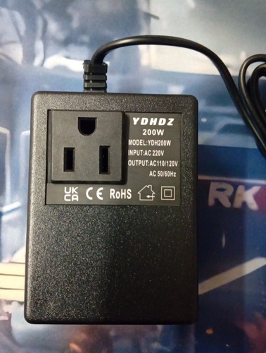 Transformer 240v 110v 200w - transformer,