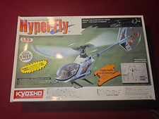 Kyosho Hyperfly Electric 2Ch Remote Control Helicopter Kit Vintage Unbuilt +Xtra