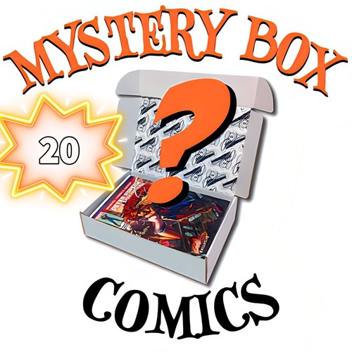 Mixed mystery box - box, comics