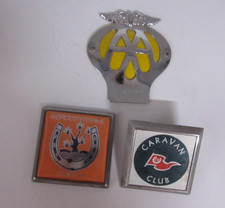 Car Badges Bumper Mounted x 3