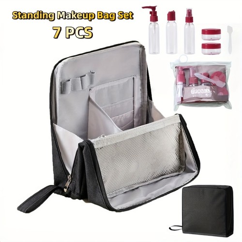 7pcs travel makeup bag - travel,