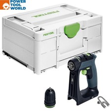 Festool 577286 CXS 18 18V C-shape Brushless Drill Driver Body Only In Carry Case