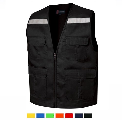 Mens reflective safety - mens, vest