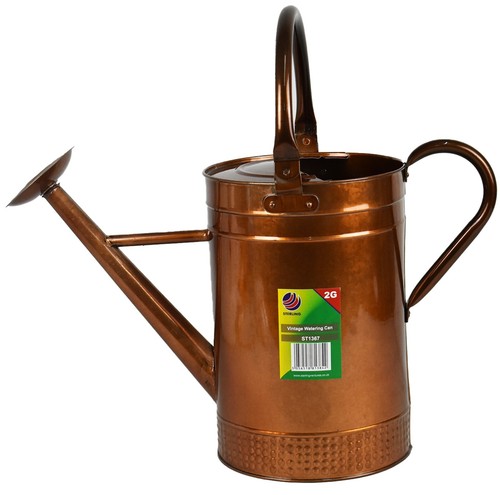 Watering can galvanised steel - watering,