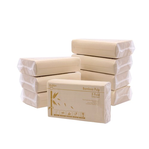 Bamboo paper hand towels - bamboo,
