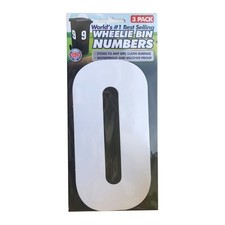 Job Lot Wheelie Bin Numbers 100pcs each number 30p per number!