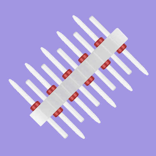Ceramic nail drill bits set - ceramic,