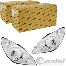 2x TYC H4 HEADLIGHTS LEFT+RIGHT WITH LWR+MOTOR for HYUNDAI I20 I UNTIL 02.2012