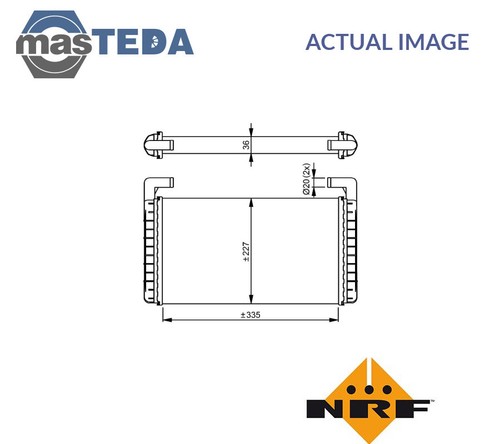 54299 heater radiator - heater,