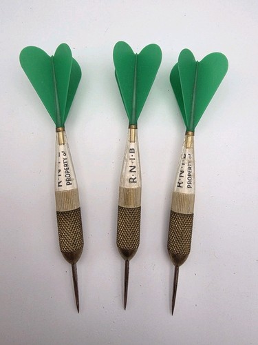 Vintage brass darts set - vintage,