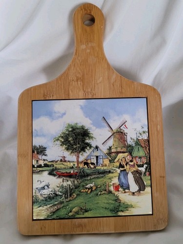 Vintage delftware wood - vintage,