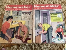 VINTAGE HOMEMAKER MAGAZINES MARCH 1960 SEPTEMBER 1960 SOLD AS SEEN NO RETURNS