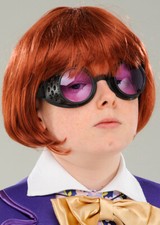 Childrens Willy Wonka Style Purple Goggles
