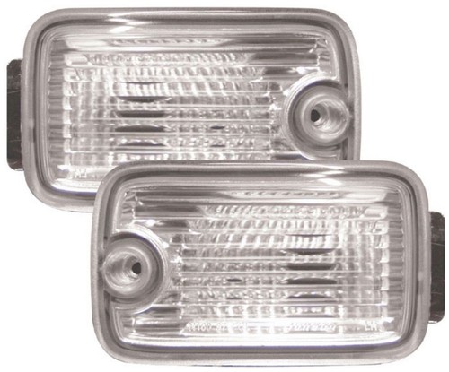 Crystal clear front indicators - crystal,