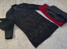 Men Sherwani Black Pit to Pit