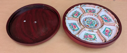 Vintage chinese lazy susan - vintage,