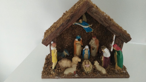 Premier nativity set wooden - premier,
