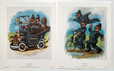 Humorous police reproduction