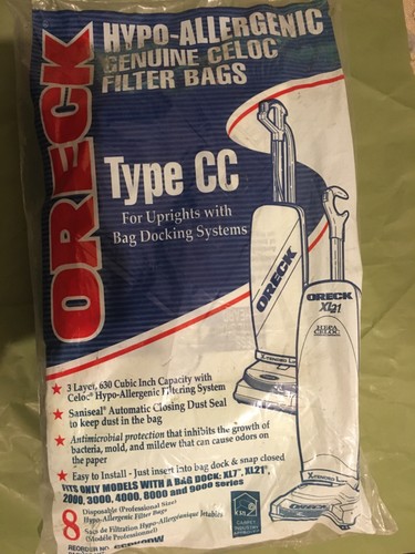 Oreck pack hypoallergenic - oreck,