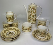 Elizabethan Autumn Song Fine Bone China Coffee Set Cups Coffee Pot Jug X19 Items