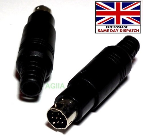Pin din male plug with - din,