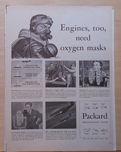 1943 magazine for packard - ad,