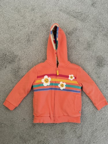 Frugi orange hoodie - orange,