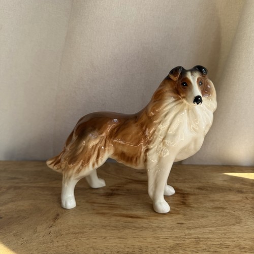 Vintage rough collie dog - vintage,