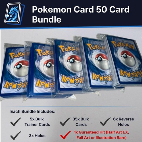 Pokemon cards card - 50, bundle
